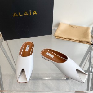 Alaia open mules leather 100% 35-42 Shoes
