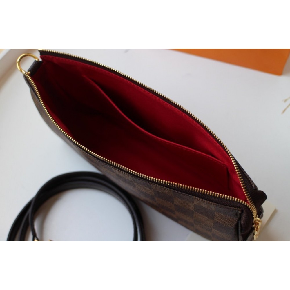 Lv Pochette Accessoires damier ebene 13x4x22cm Bags