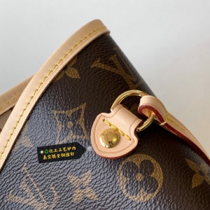 Lv Neverfull GM-MM size monogram beige indise Bags