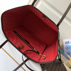 Lv Neverfull GM-MM size damier ebene  Bags