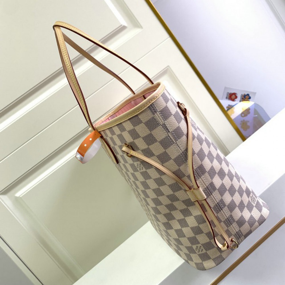 Lv Neverfull GM-MM size damier azur  Bags