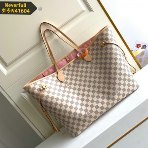 Lv Neverfull GM-MM size damier azur  Bags