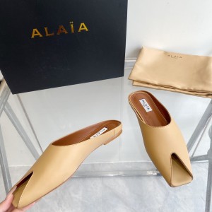 Alaia open mules leather 100% 35-42 Shoes