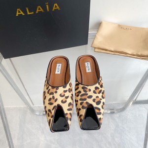 Alaia open mules leather 100% 35-42 Shoes