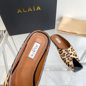Alaia open mules leather 100% 35-42 Shoes