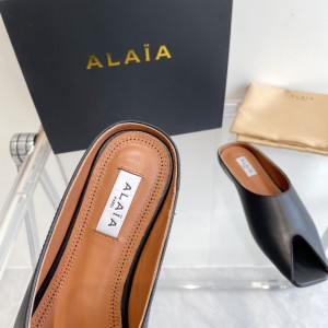 Alaia open mules leather 100% 35-42 Shoes