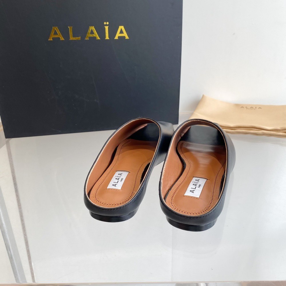 Alaia open mules leather 100% 35-42 Shoes