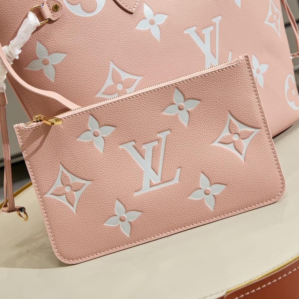 Lv Neverfull Emp leather tote bag M58907 31x28x14cm Bags