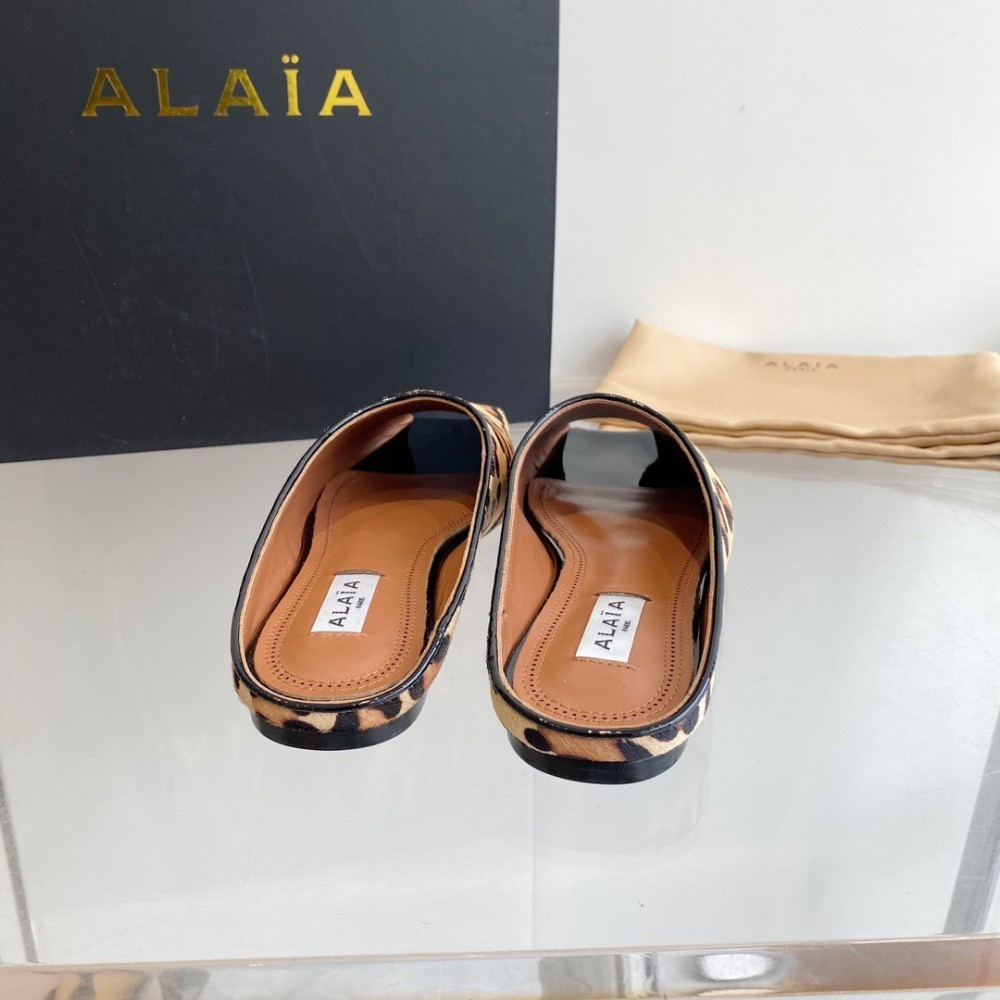 Alaia open mules leather 100% 35-42 Shoes