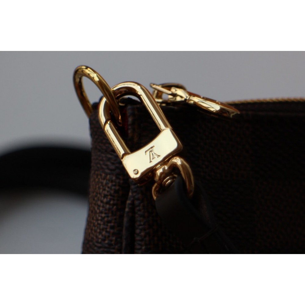 Lv Pochette Accessoires damier ebene 13x4x22cm Bags