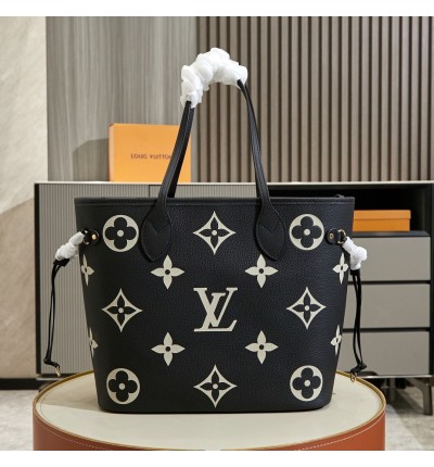 Lv Neverfull Emp leather tote bag M58907 31x28x14cm