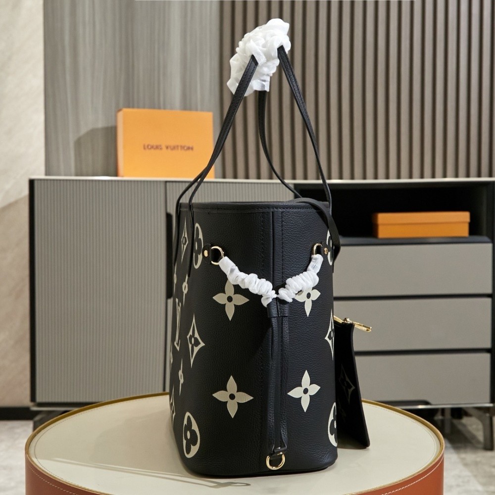 Lv Neverfull Emp leather tote bag M58907 31x28x14cm Bags