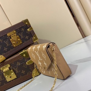 Lv Pochette Félicie emp leather M12754 21x12x3cm Bags