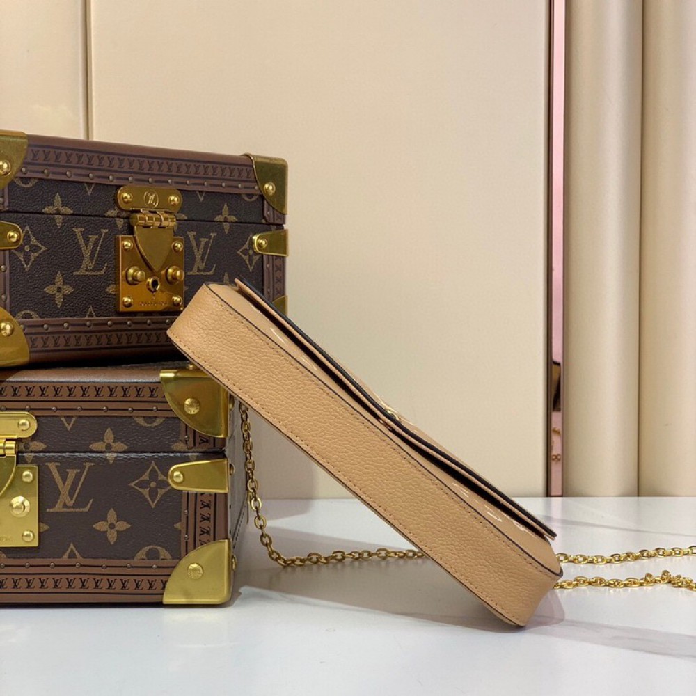 Lv Pochette Félicie emp leather M12754 21x12x3cm Bags