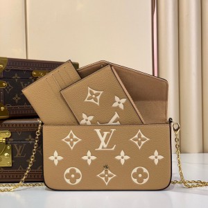 Lv Pochette Félicie emp leather M12754 21x12x3cm Bags