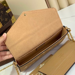 Lv Pochette Félicie emp leather M12754 21x12x3cm Bags