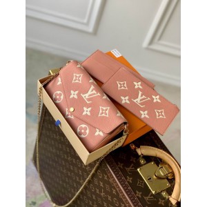 Lv Pochette Félicie emp leather M61276 21x12x3cm Bags