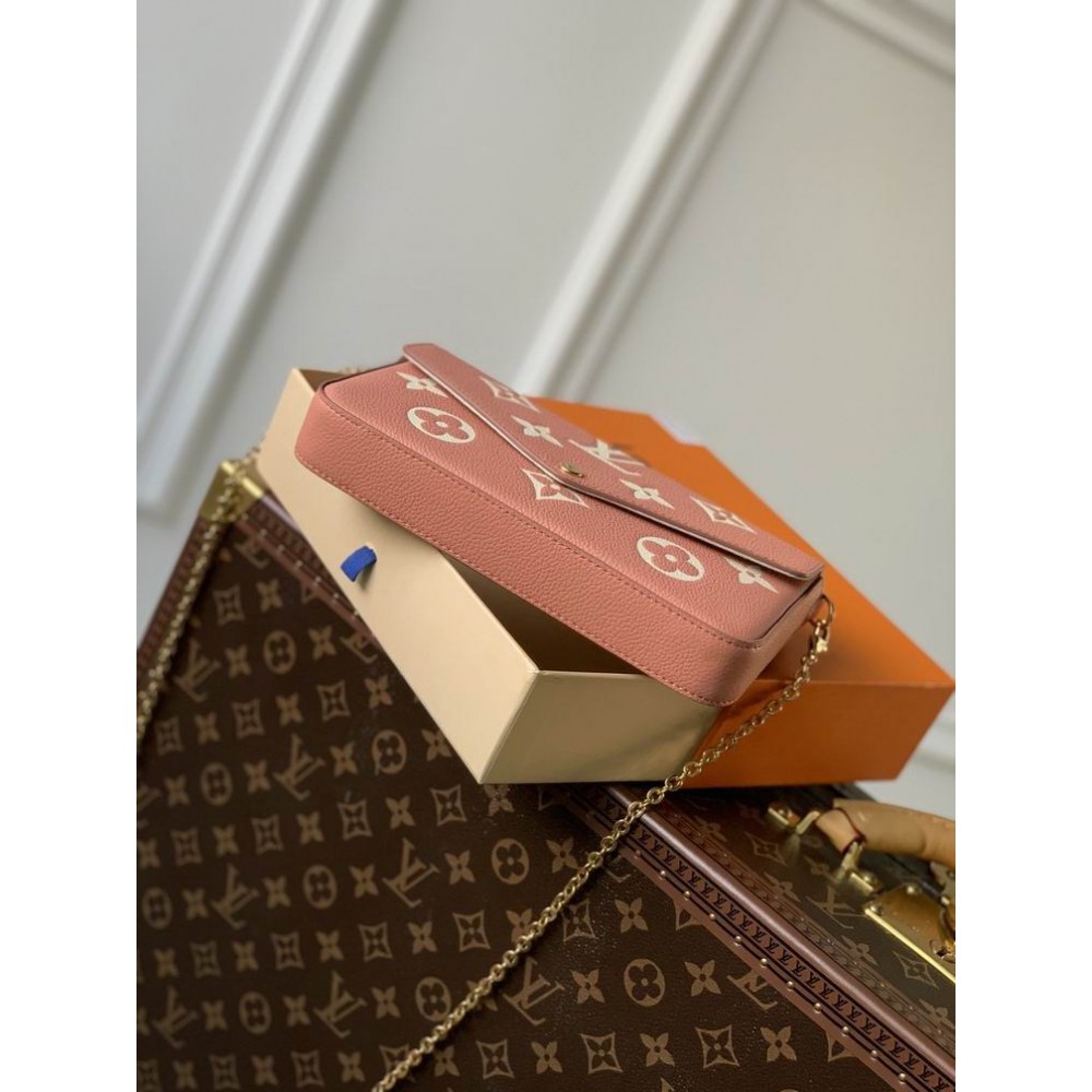 Lv Pochette Félicie emp leather M61276 21x12x3cm Bags