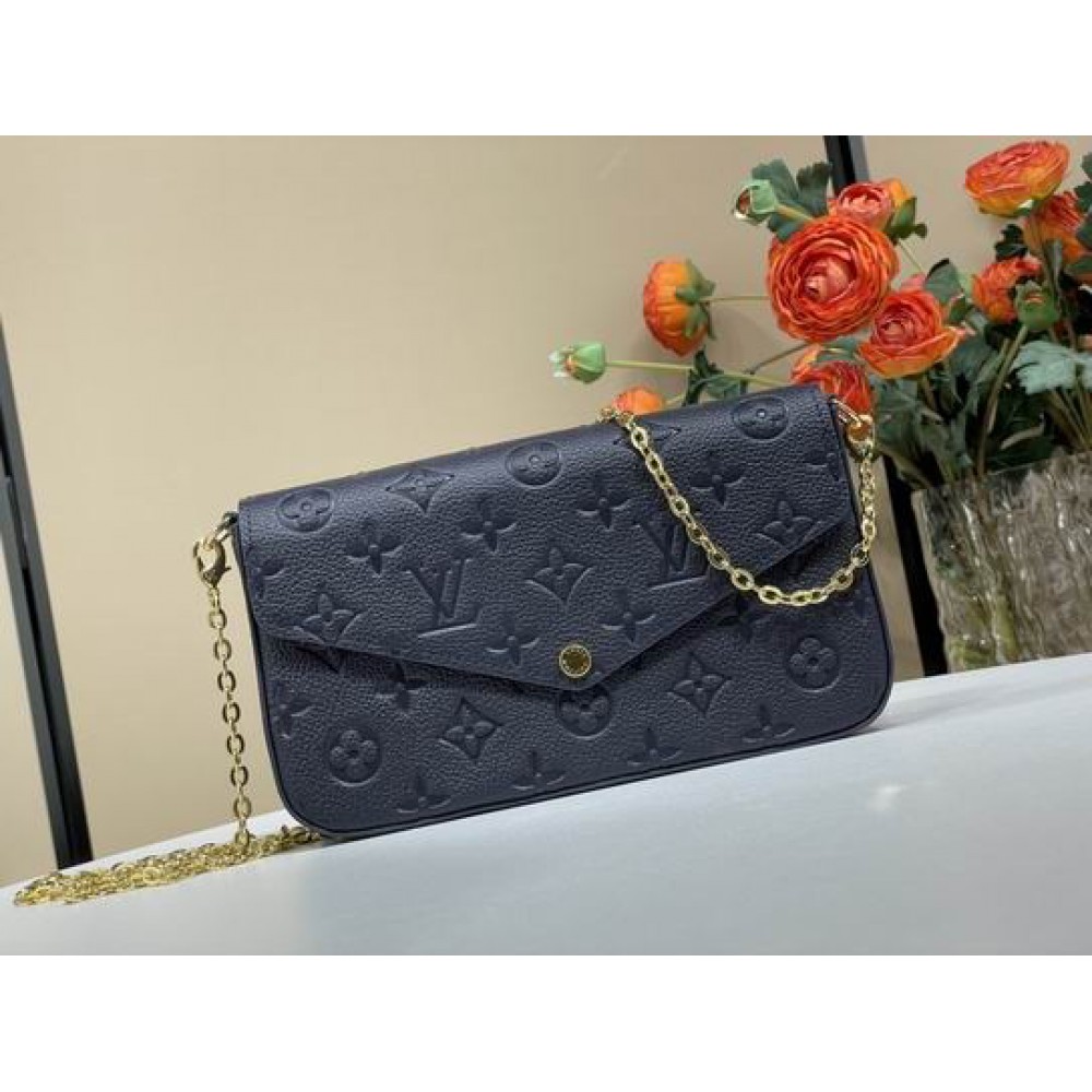 Lv Pochette Félicie emp leather M64065 21x12x3cm Bags