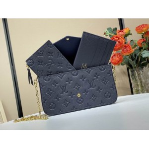 Lv Pochette Félicie emp leather M64065 21x12x3cm Bags