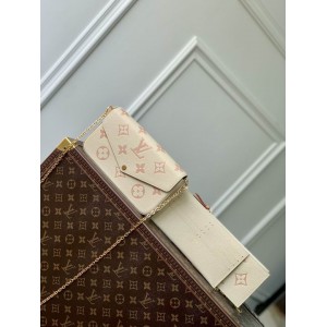 Lv Pochette Félicie emp leather M69977 21x12x3cm Bags