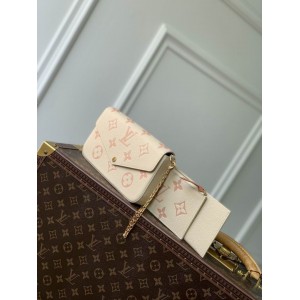 Lv Pochette Félicie emp leather M69977 21x12x3cm Bags