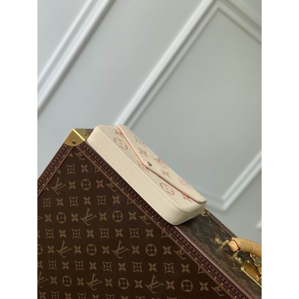 Lv Pochette Félicie emp leather M69977 21x12x3cm Bags