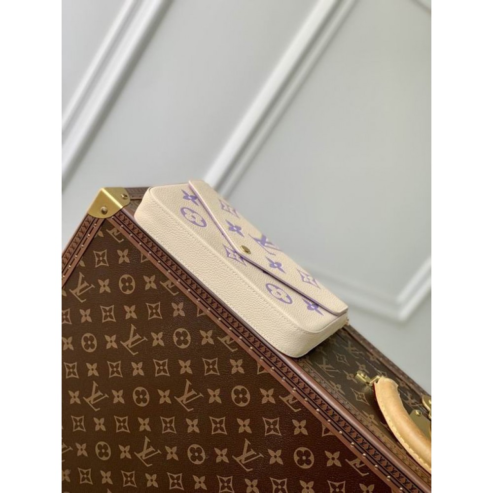 Lv Pochette Félicie emp leather M69977 21x12x3cm Bags