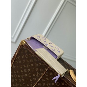 Lv Pochette Félicie emp leather M69977 21x12x3cm Bags