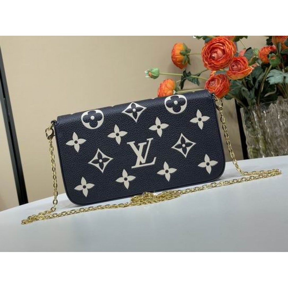Lv Pochette Félicie emp leather M83589 21x12x3cm Bags