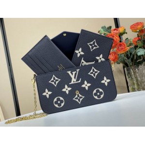 Lv Pochette Félicie emp leather M83589 21x12x3cm Bags