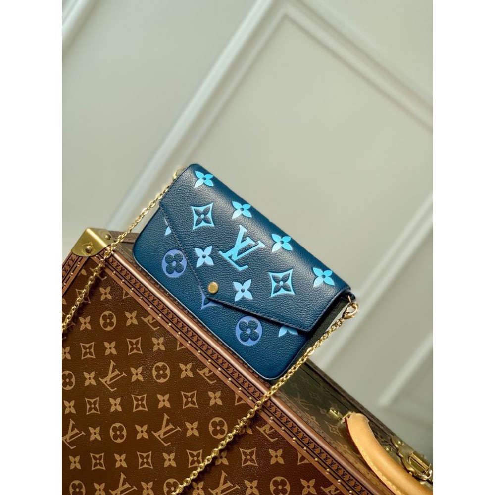 Lv Pochette Félicie emp leather M82349 21x12x3cm Bags