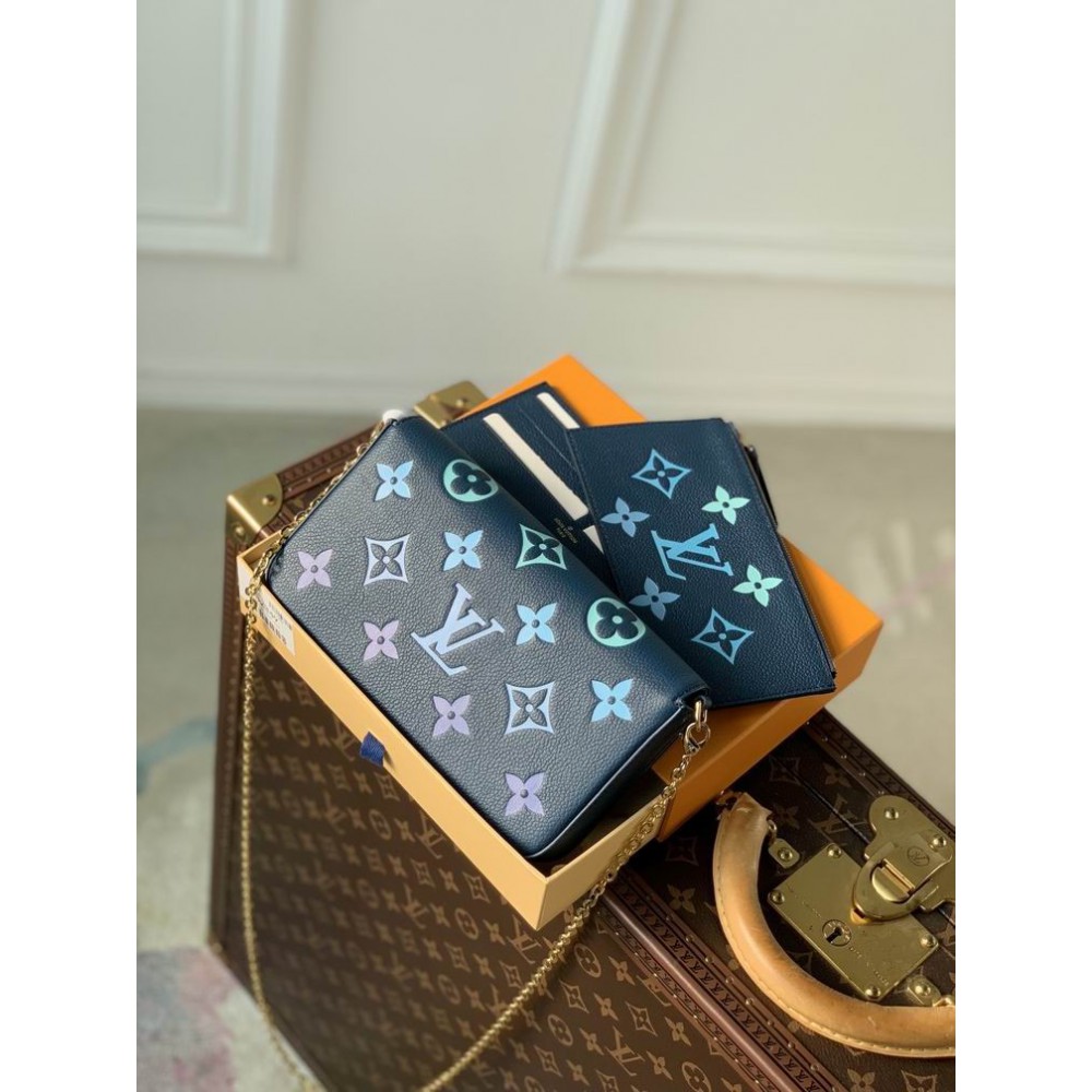 Lv Pochette Félicie emp leather M82349 21x12x3cm Bags