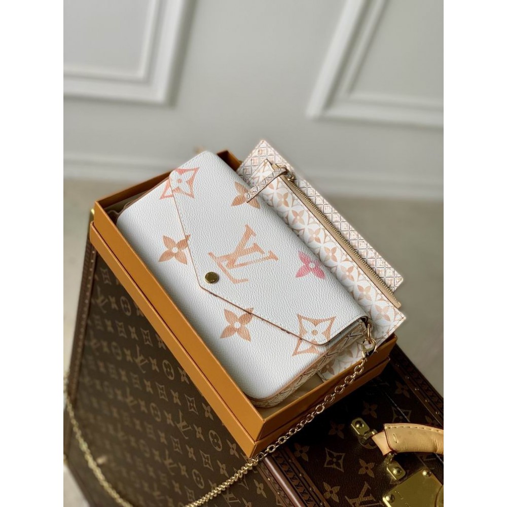 Lv Pochette Félicie emp leather M82520 21x12x3cm Bags