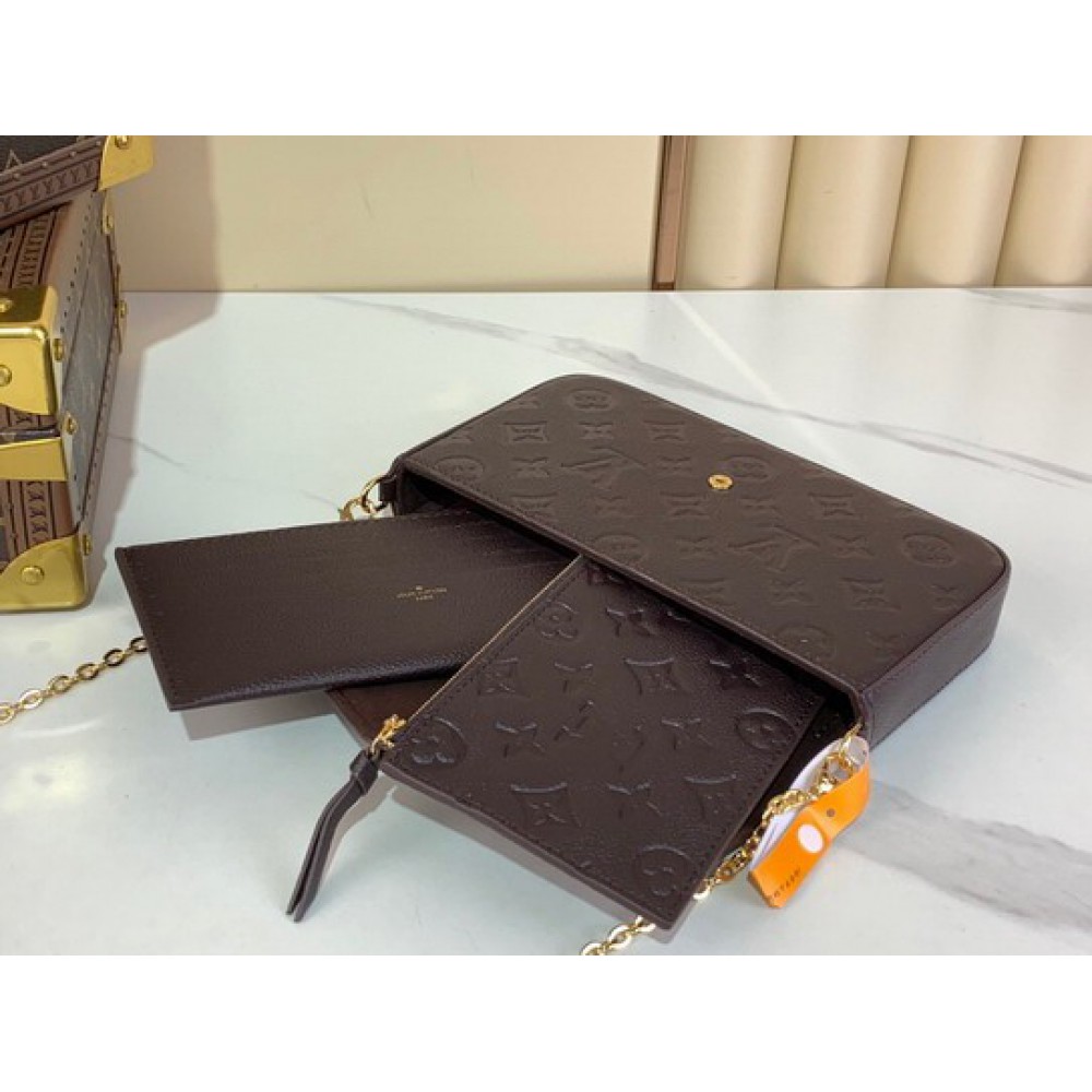 Lv Pochette Félicie emp leather M14193 21x12x3cm Bags