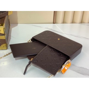 Lv Pochette Félicie emp leather M14193 21x12x3cm Bags