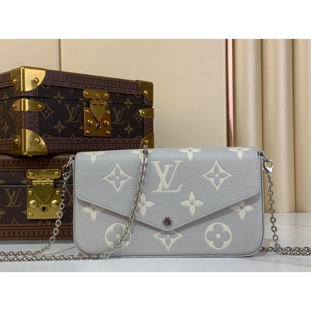 Lv Pochette Félicie emp leather M14227 21x12x3cm Bags