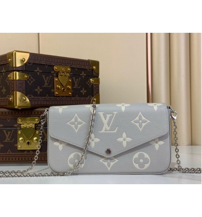 Lv Pochette Félicie emp leather M14227 21x12x3cm