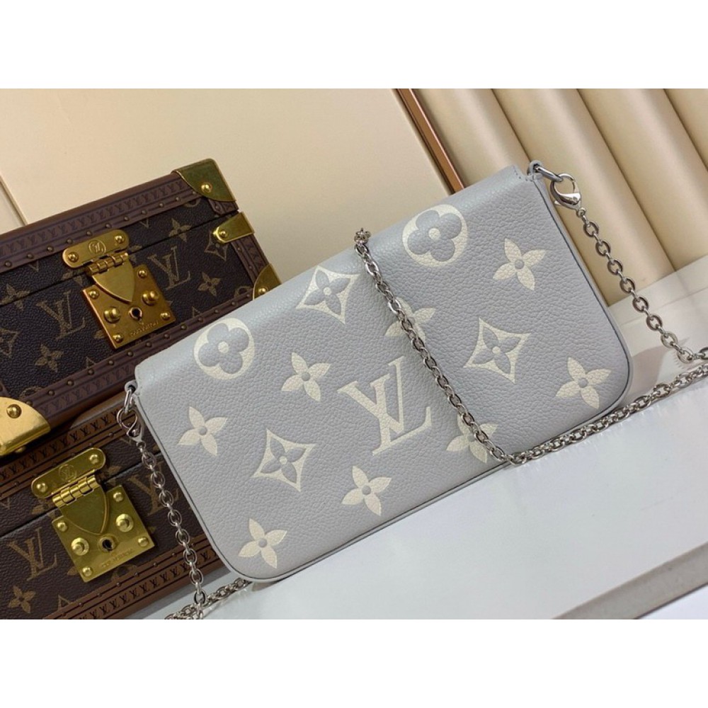 Lv Pochette Félicie emp leather M14227 21x12x3cm Bags
