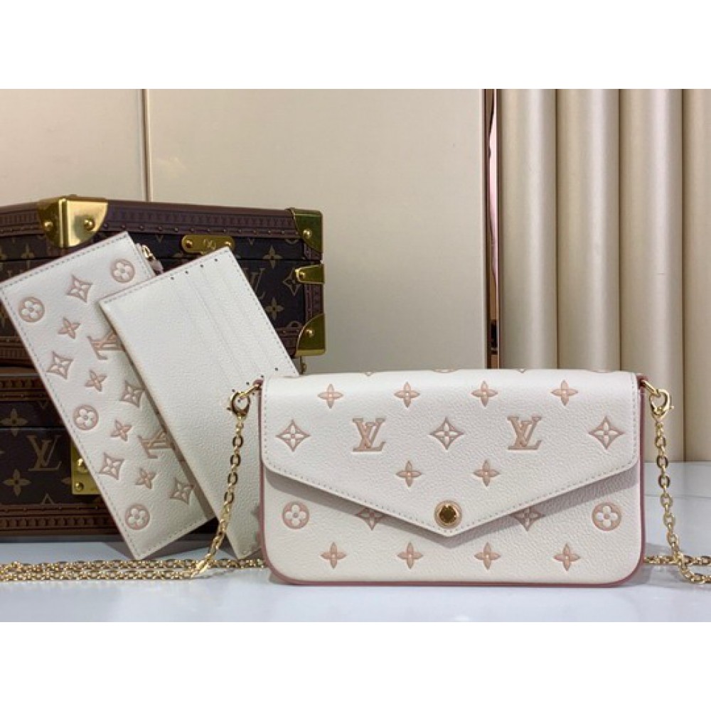 Lv Pochette Félicie emp leather M64064 21x12x3cm Bags