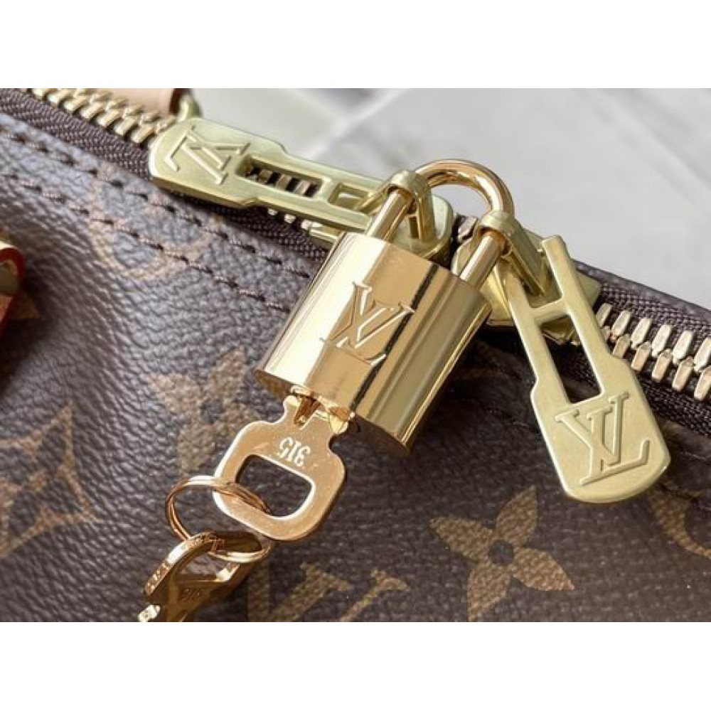 Lv Keepall M41414老花黄 黑皮 55x31x26cm Vacation shop