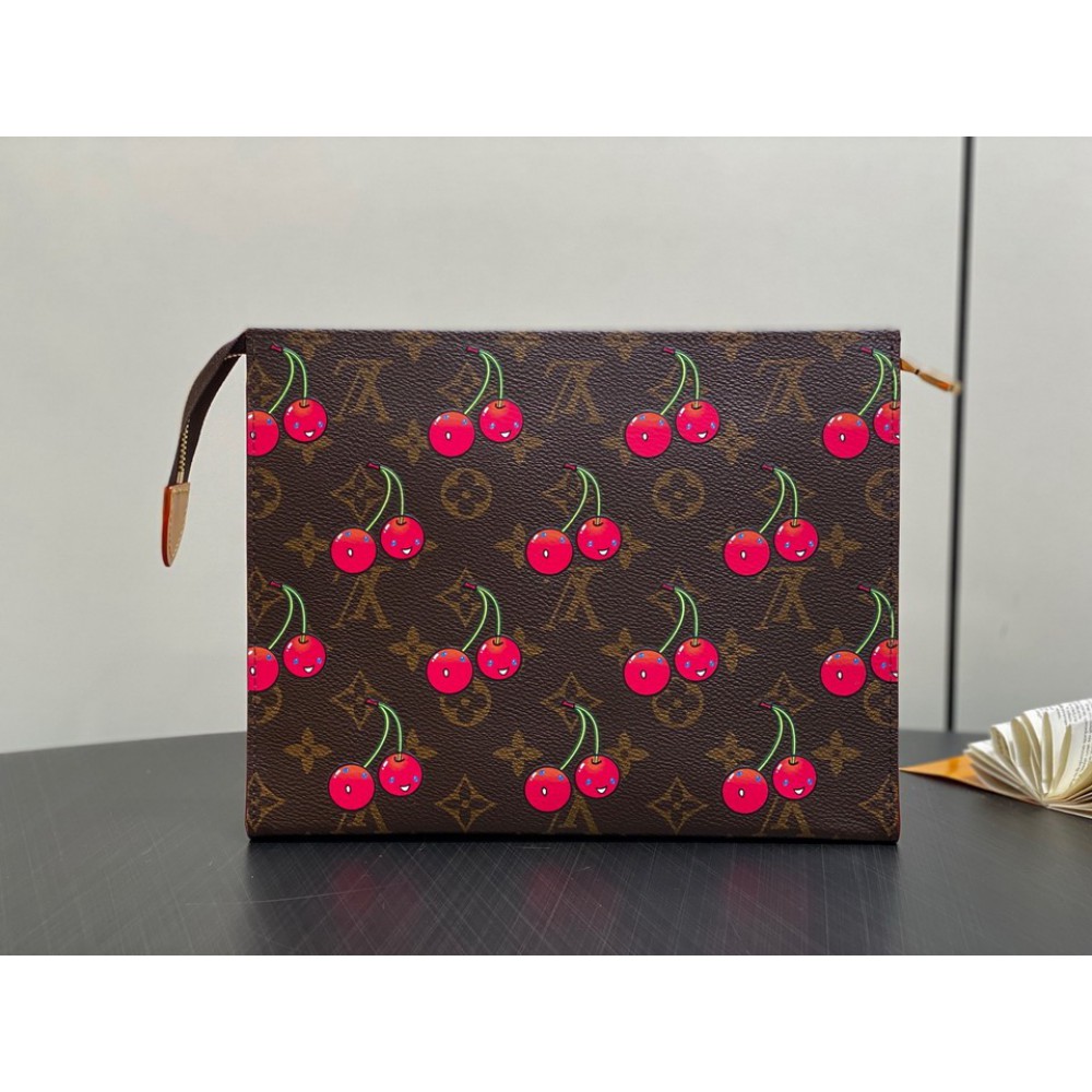 LV x TM Toiletry Pouch M14372 25x5.5x20cm Bags