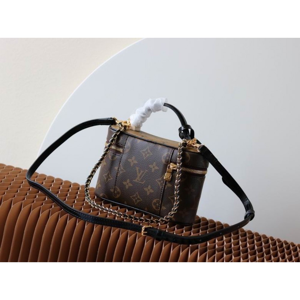 Lv Vanity Chain Pouch M47125 19X11.5X6.5cm Bags