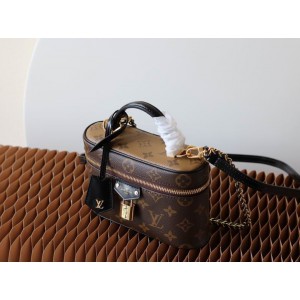 Lv Vanity Chain Pouch M47125 19X11.5X6.5cm Bags