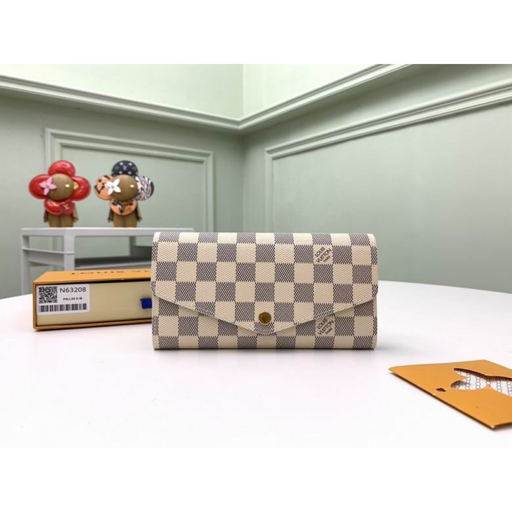 Lv Sarah wallet N63209 19.5x10.5x2.5cm Accesories