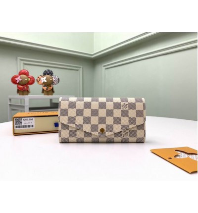 Lv Sarah wallet N63209 19.5x10.5x2.5cm