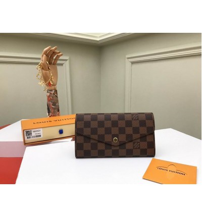 Lv Sarah wallet N63209 19.5x10.5x2.5cm