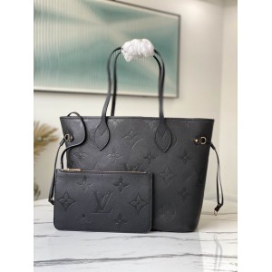 Lv Neverfull Emp leather tote bag M45685 31x28x14cm Bags
