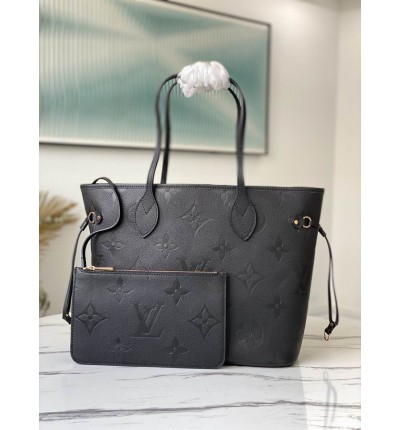 Lv Neverfull Emp leather tote bag M45685 31x28x14cm