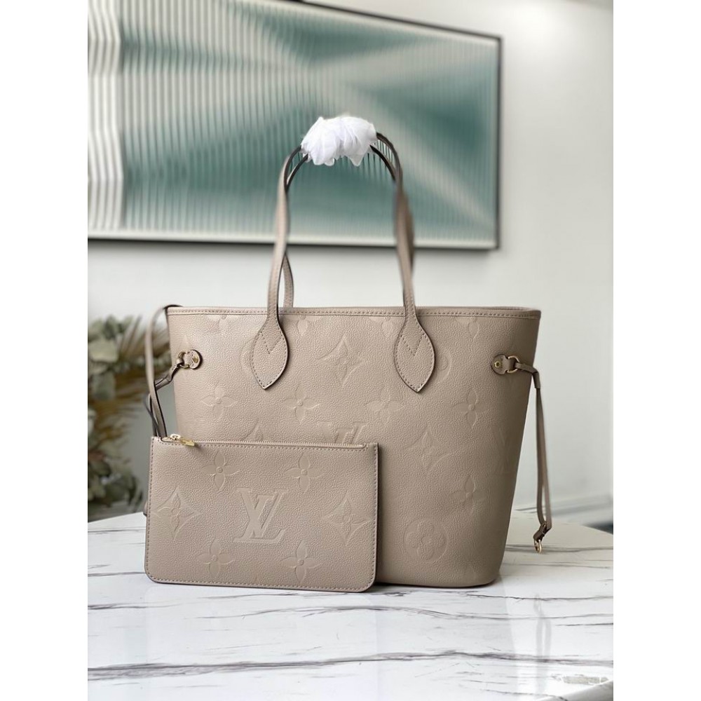 Lv Neverfull Emp leather tote bag M45685 31x28x14cm Bags